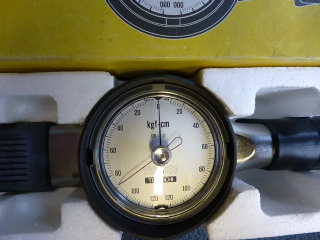 Tonichi preset high quality torque wrench dial type torque wrench replaceable head made in Japan