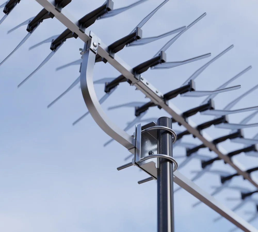 Best quality Outdoor TV antenna BAS-X11102-USB MAXI for analog and digital UHF