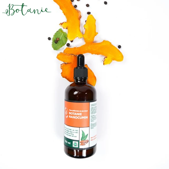 
Nanocumin 100 Applied For Health And Medical Made From Turmeric Piperin From Pepper 