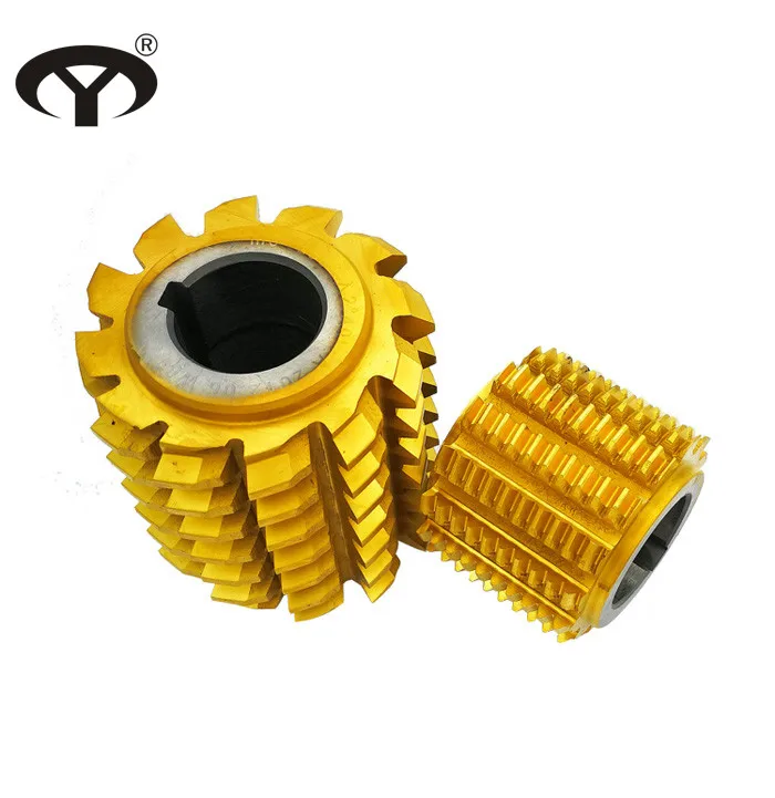 HSS m2 Module DP Involute Spline Hob Cutter with double starts