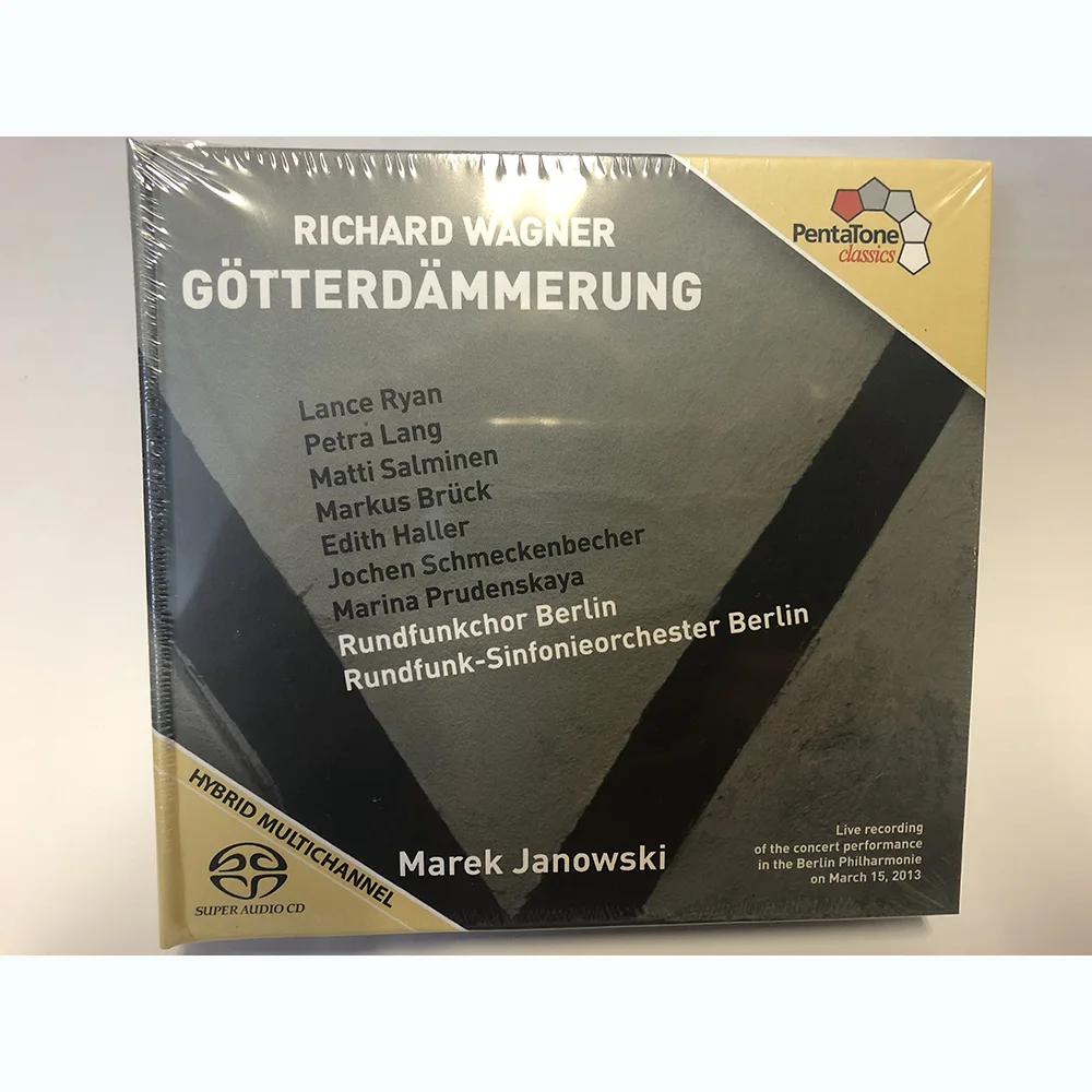 Janowski водитель удивительное качество Вагнер Gotterdammerung SACD CD от