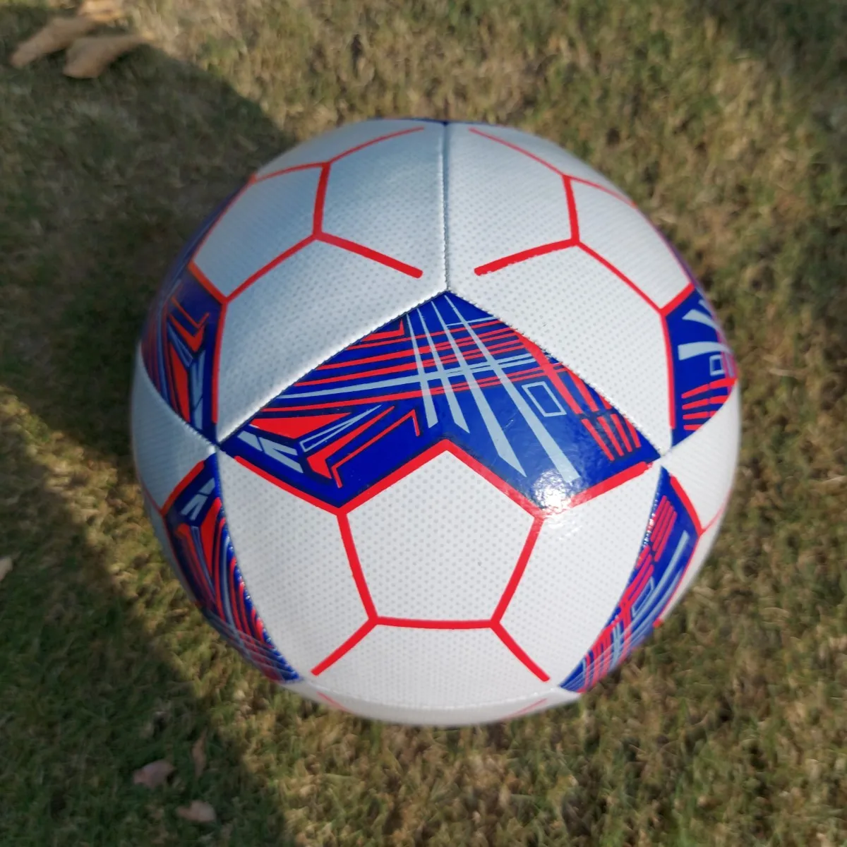 PVC Machine stich Promotion soccer ball  Quality 12 panels size 5  cheap price football
