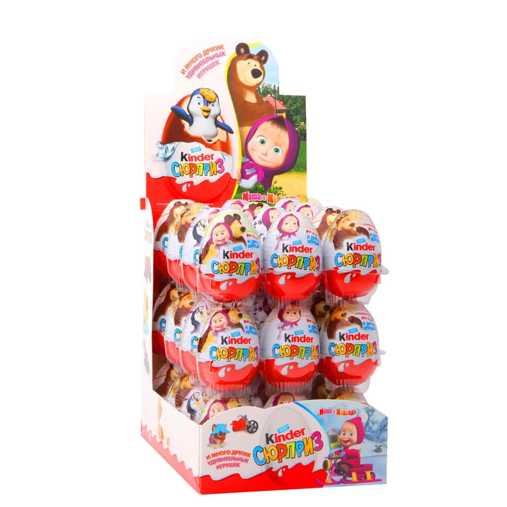 Kinder SURPRISE JOY EGG FOR BOYS 20GR X 48