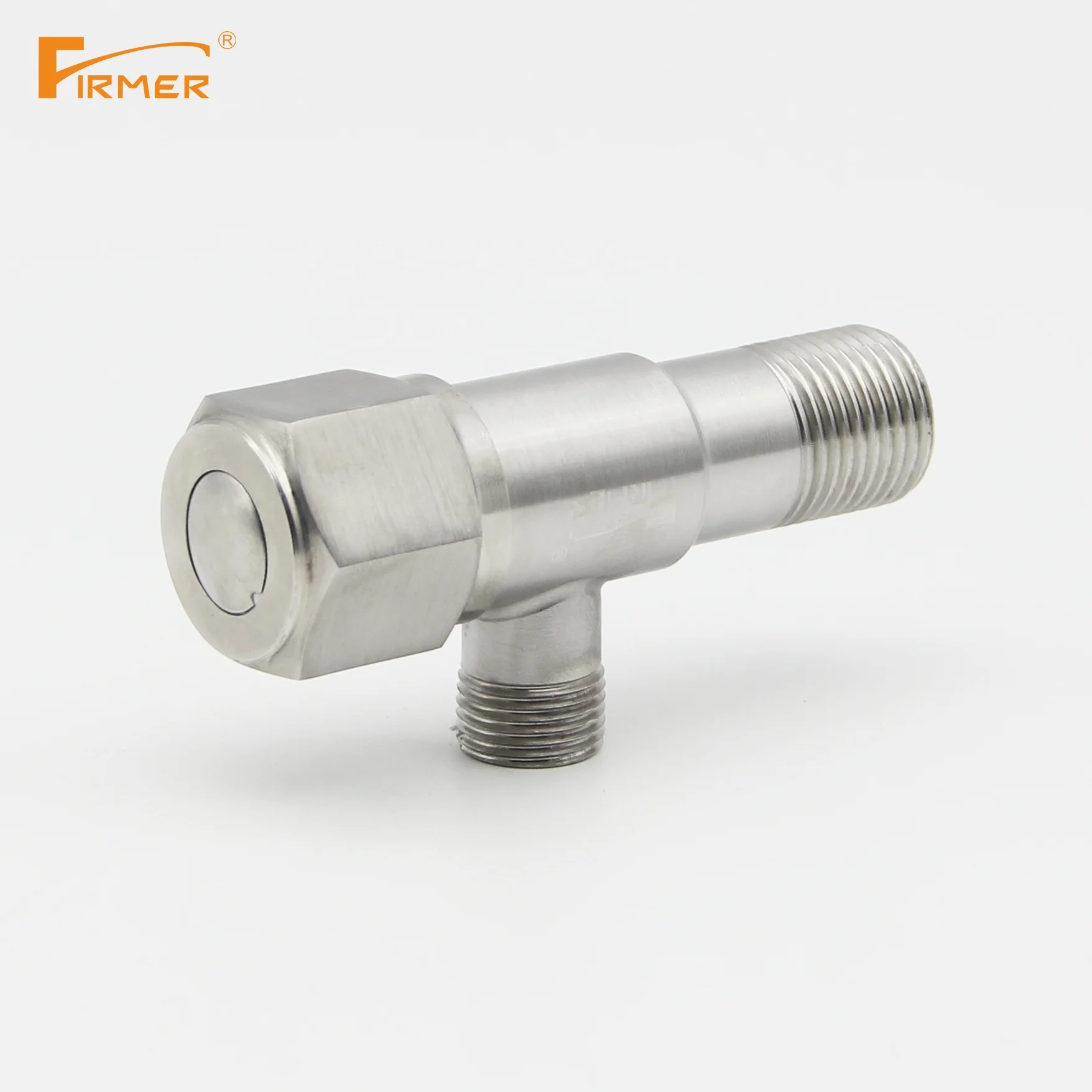 Firmer 304 Stainless Steel Angle Valve Hot Sell 6 Years Quality Guarantee Mixer Water Switch Angle Valve