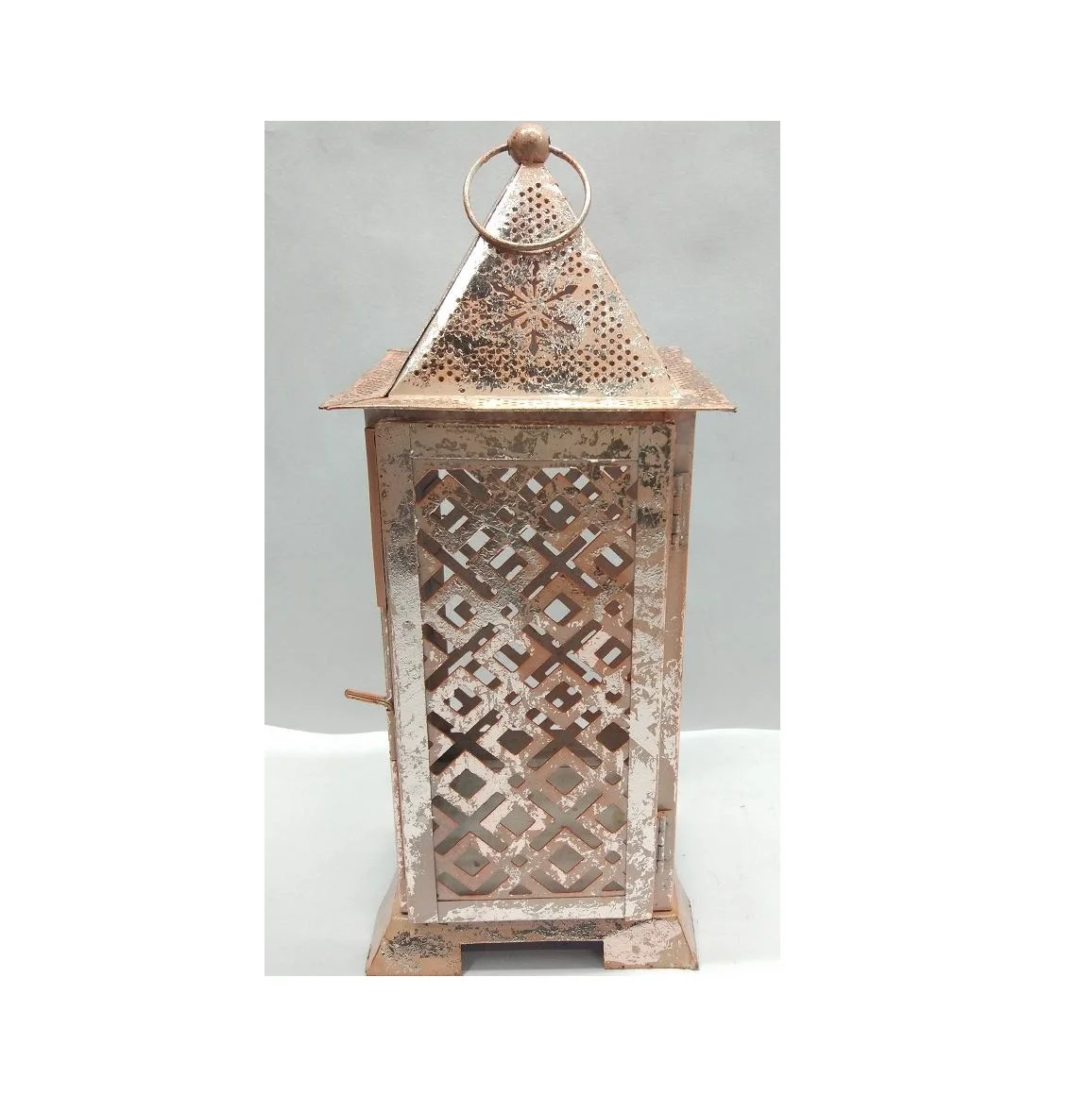 Hot Selling Decorative Hanging Metal Lantern Garden Iron Lanterns with Candle Lights Etched Lantern Manufacturer from India