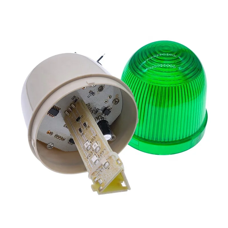 
Indicator lights N-2071J alarm sound flashing light 12V 24V 220V LED lamp strobe signal warning light with buzzer 