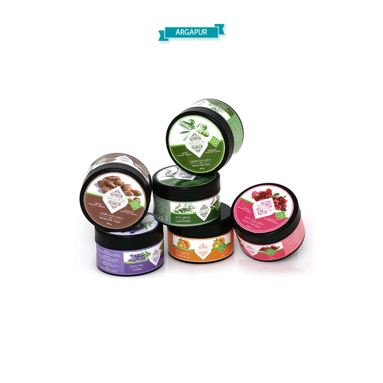 
Best Selling 100% Organic Black Skin Soap from Moroccan Manufacturer 