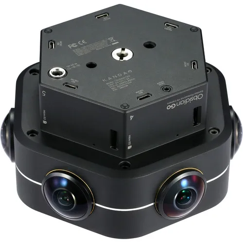 Professional High Quality K-a-n-d-a-o O-b-s-i-d-i-a-n GO 360 Degree 3D VR Camera