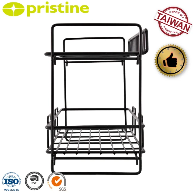 Best OEM Shelf Functional Holder Rack Spice Racks Holder Stand Storage Kitchen Metal Wholesale Taiwan Manufacturer Home 300 Pcs