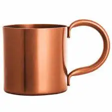 Vintage Selling Plain Copper Mugs Brass Handle Antique Beer Mugs Moscow Mule Customized Hotel Home Accessories Ayurvedic History