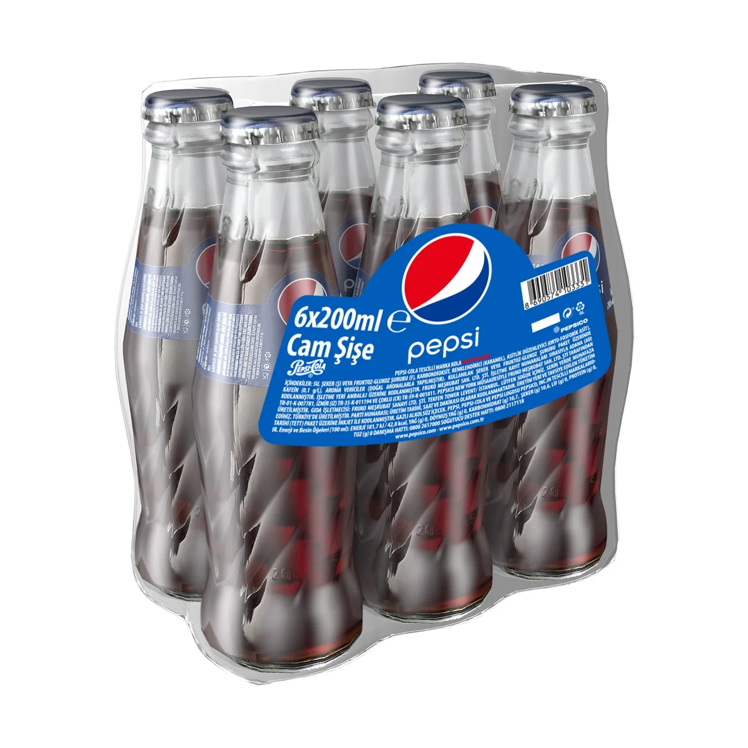 BEST TASTE WHOLESALE CARBONATED DRINKS / PEPSI 200 ml