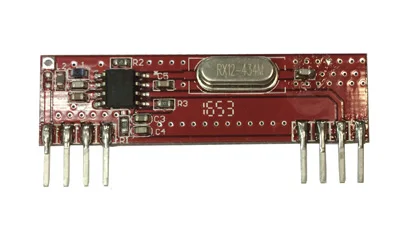 433Mhz ASK Super Heterodyne Hybrid RF Receiver Module