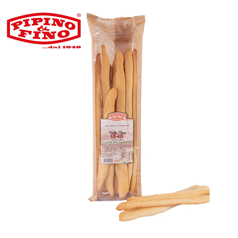 Top Quality Made in Italy artisan breadstiks Old Torino 1848 180g For Export