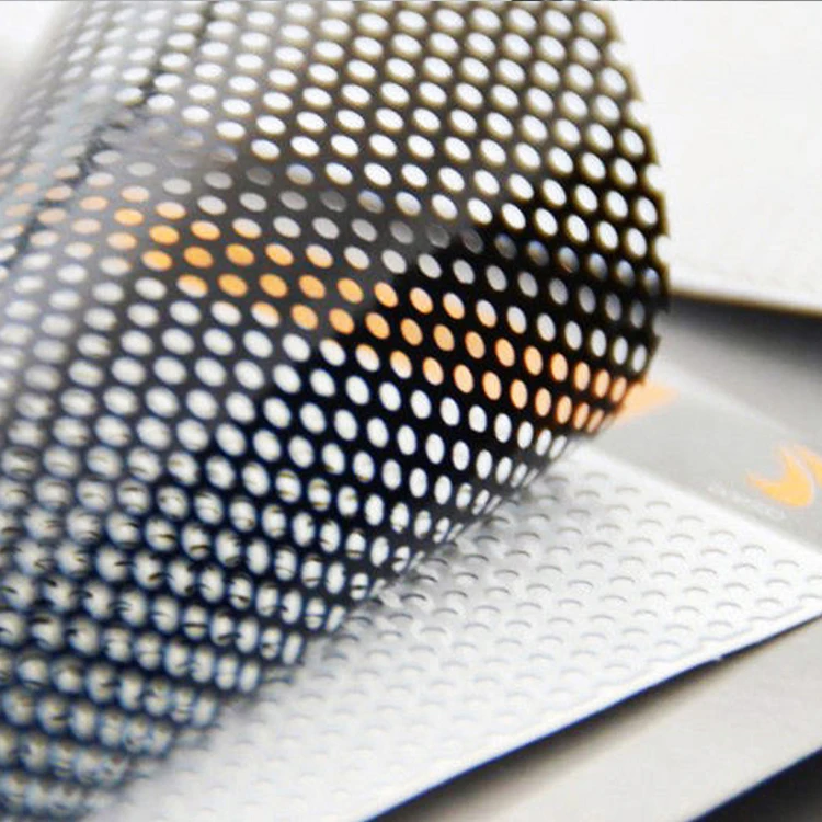 
High Quality Pvc One Way Vision Perforated Self Adhesive Vinyl Film 