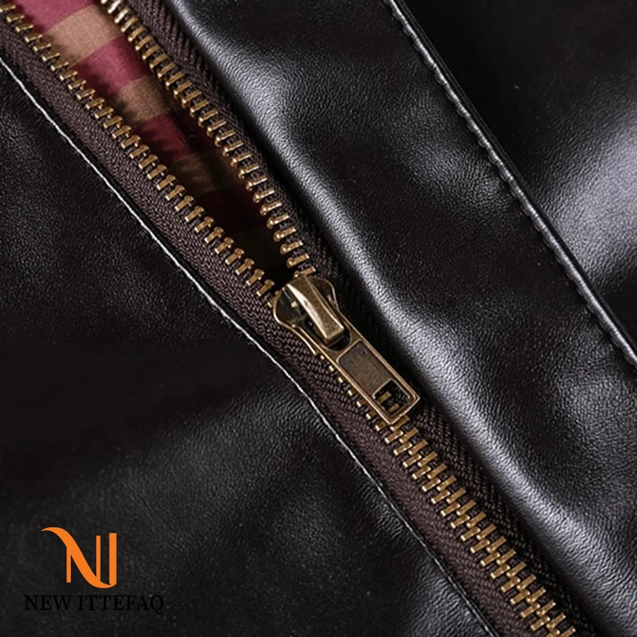 
ReFire Gear MA-1 Faux Leather Jackets Men Winter Warm Military Bomber Pilot Jacket Tactical Police Casual Thick PU Leather Coats 