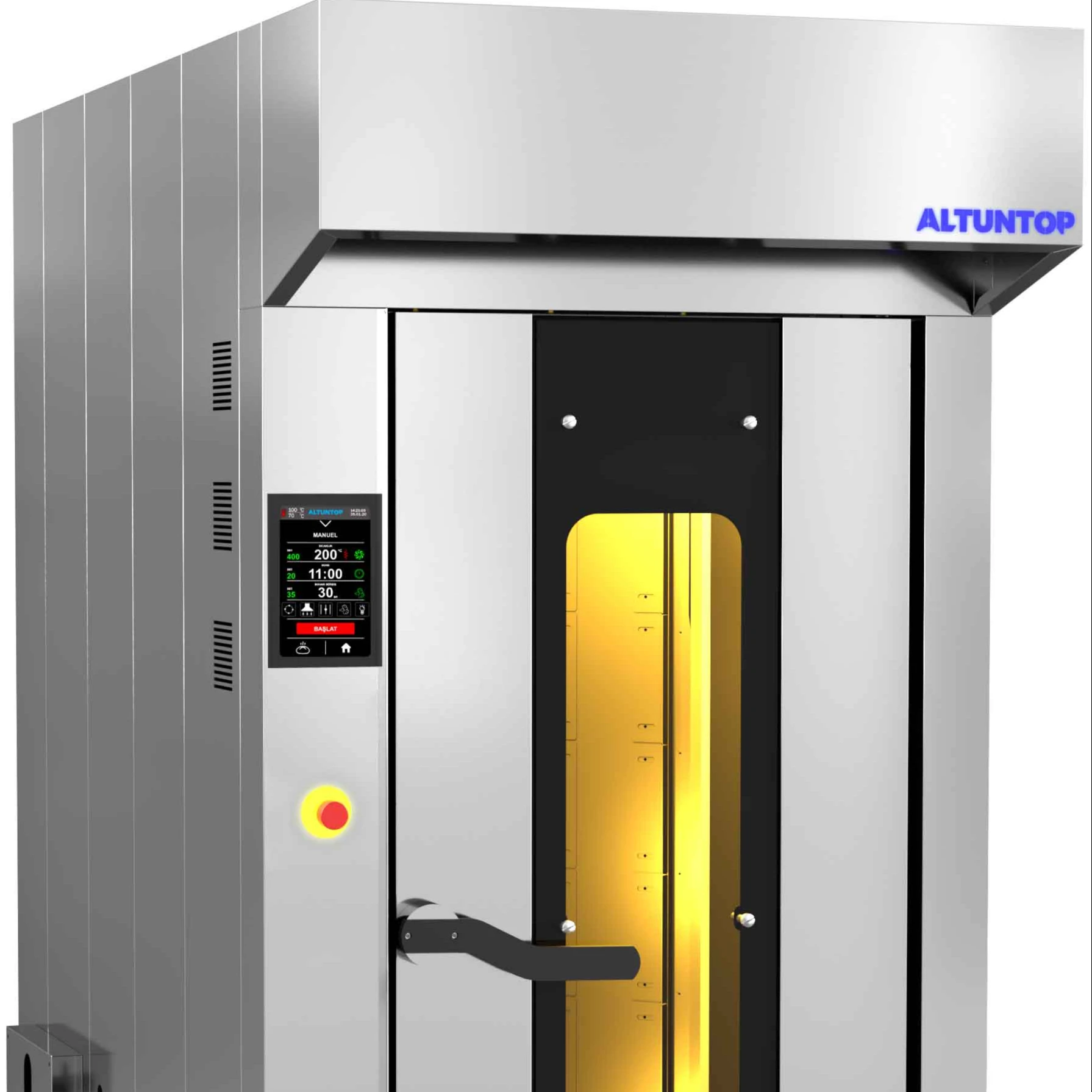 Full Automatic Mini Rotary Oven With 14-18 Trays Smart Bakery And Pastry Industry Commercial Bread Bakery Equipment