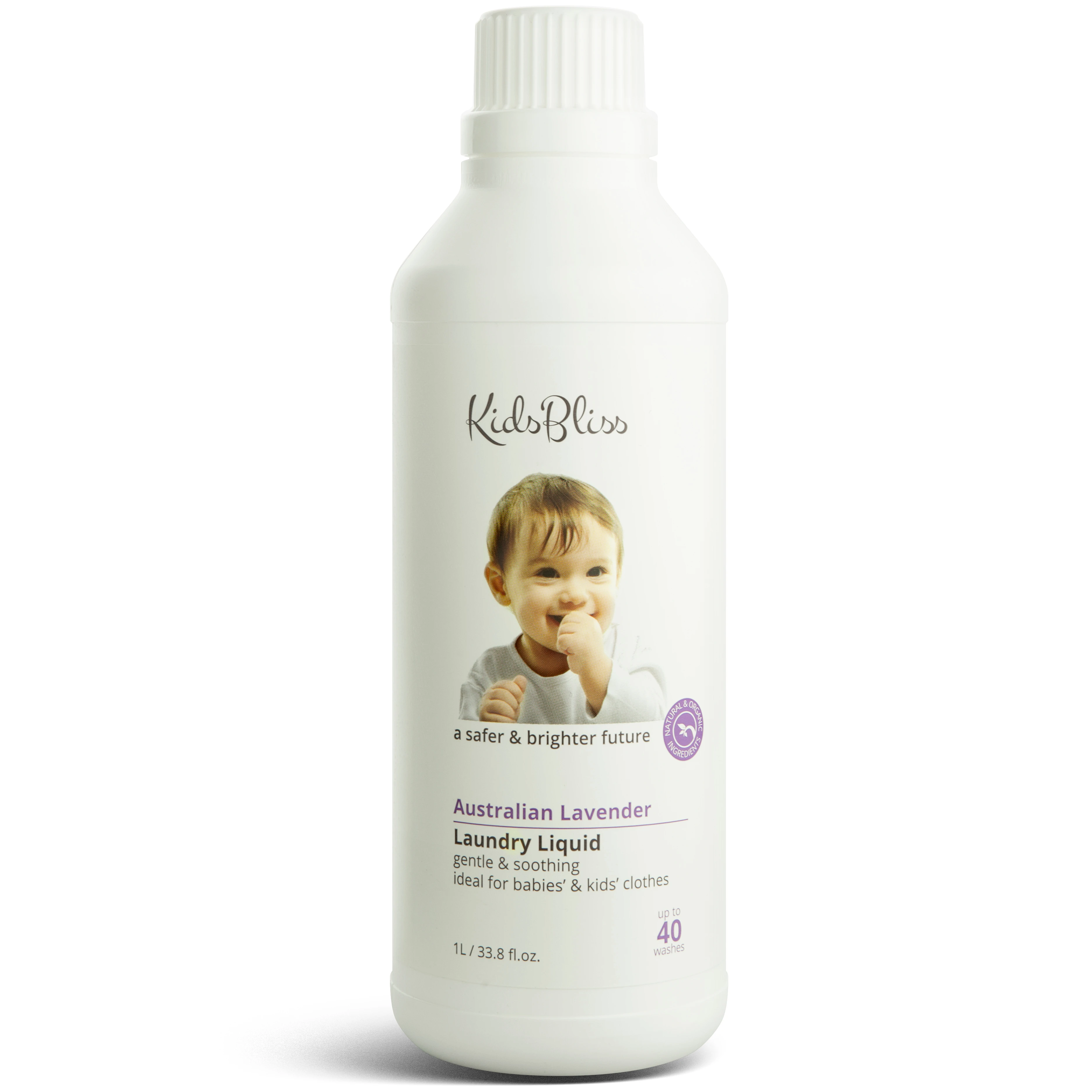 Деликатное средство для мытья шерсти KidsBliss-ЭВКАЛИПТ и алоэ вера-использование малышей-Австралийское производство-без химических веществ-1000 мл-чистый