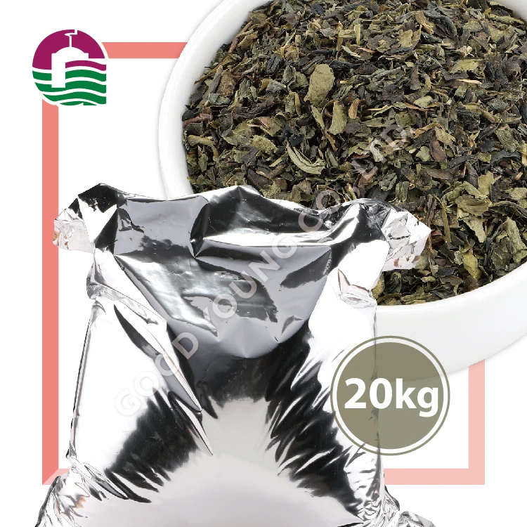 Оптовая продажа, сертификация ISO, Тайвань, хороший молодой жасмин, зеленый чай, листья россыпью 20 кг, пакет для кейтеринга 9056