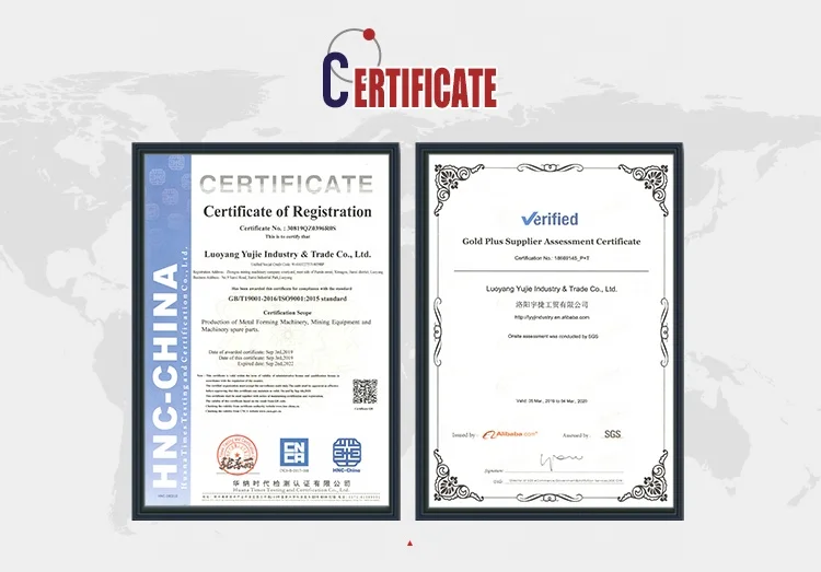 Heavy duty forged casting crane railway wheel steel trolley wheel with shaft assembly