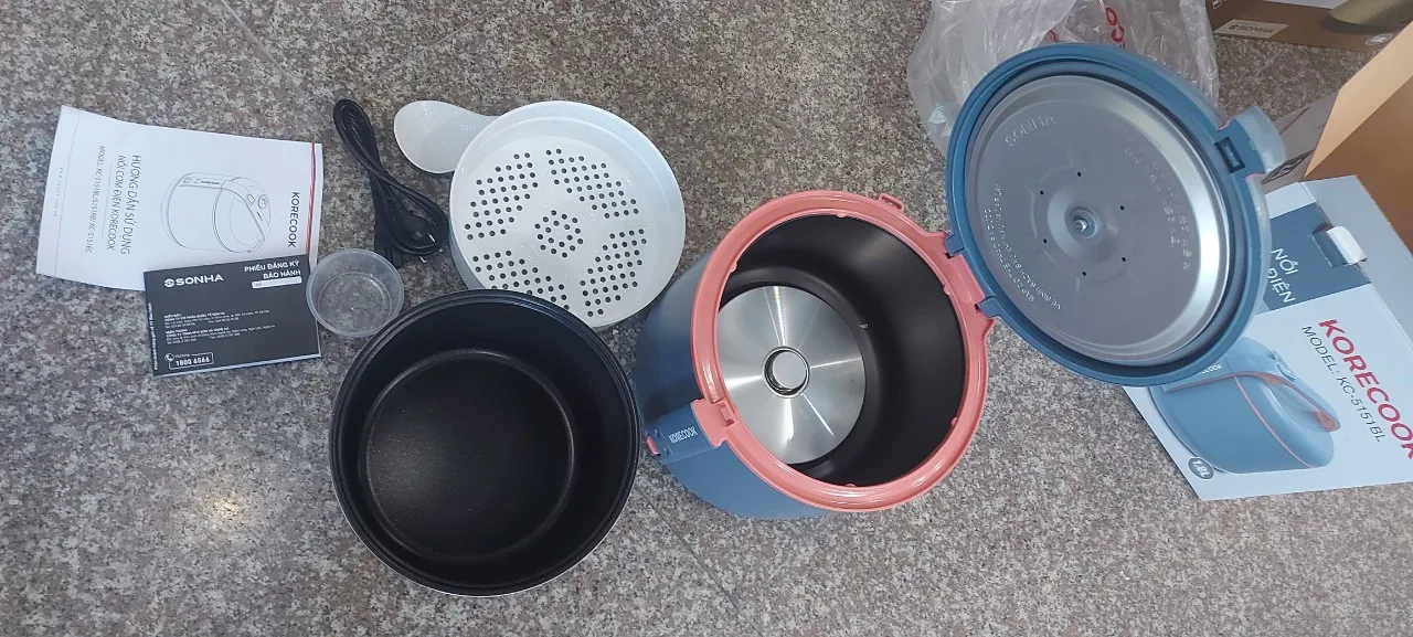 Лучшие продажи в Корейском стиле современный дизайн 1.8L 700 Вт домашняя Размер рисоварка korecook sonha во Вьетнаме