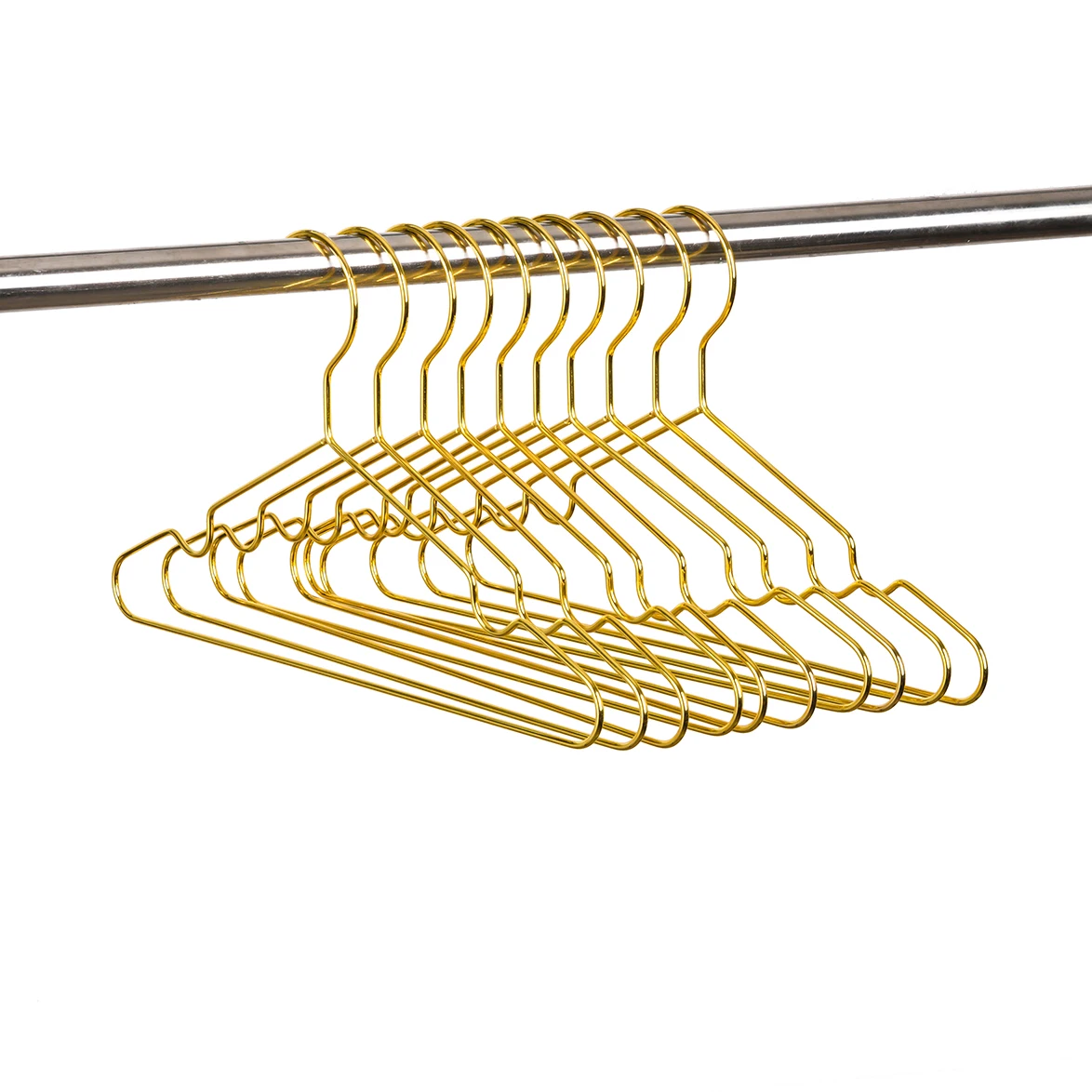 Clothes Hanger manufacturer Children Kids Metal Wire Baby Cloth Gold Hangers Rose Gold Copper for Child Hanger