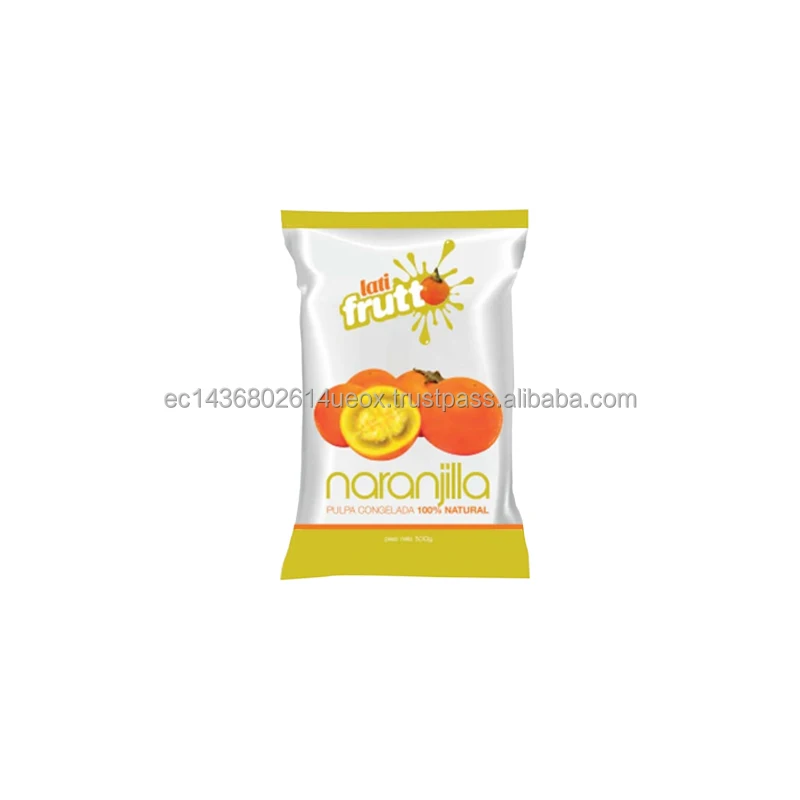 100% Natual Frozen Lulo Fruit Pulp Delicious Taste Hot Sale Products