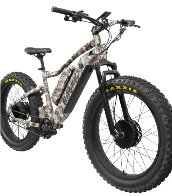 Электрический охотничий велосипед RAMBO MEGATRON 1000 Вт X2WD