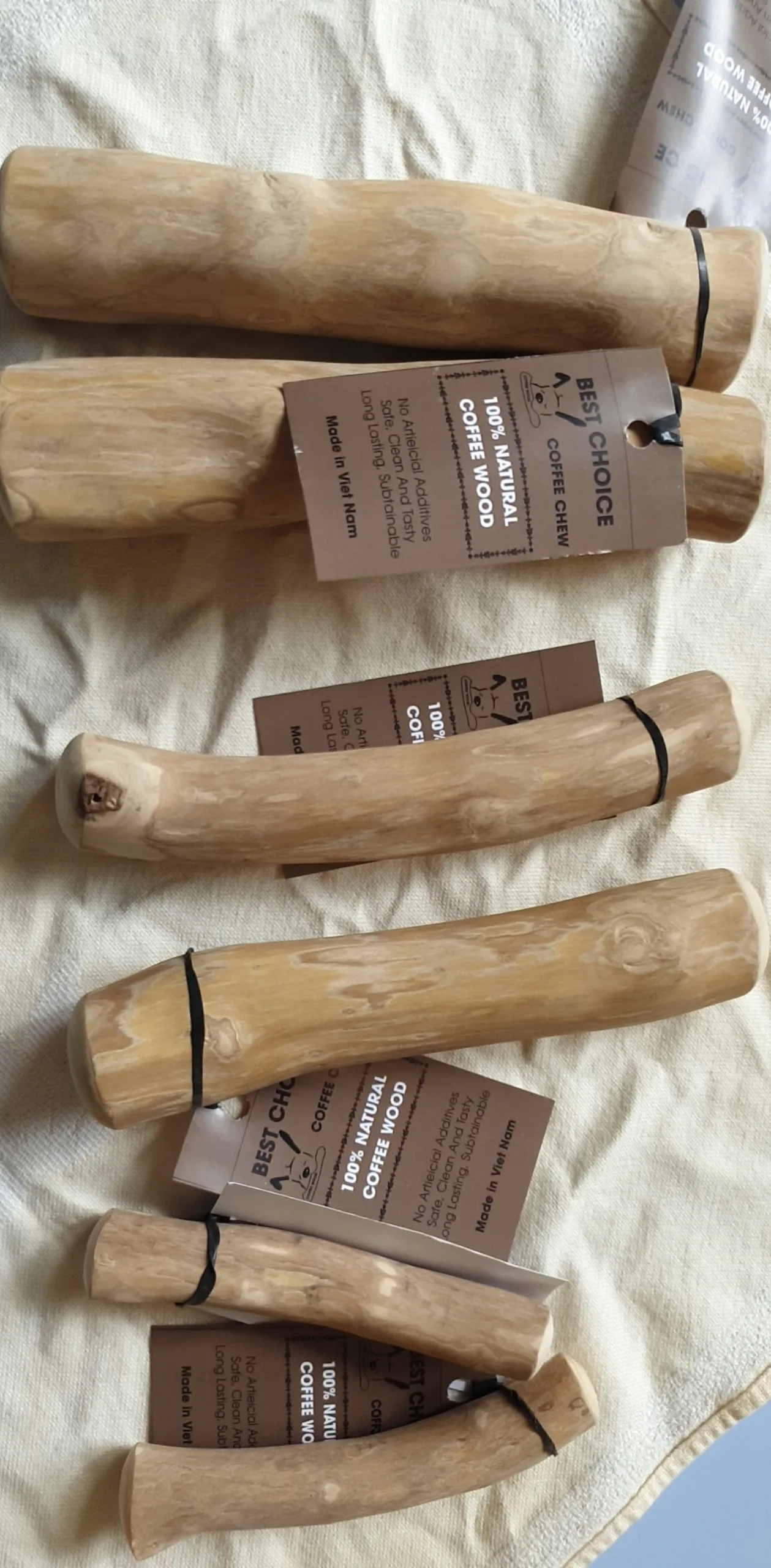 Worth Buying Coffee Wood Chew Dog Treat Bone Stick Toy Chewable Stic/ CHEWING TOYS COFFEE WOOD LOW PRICE Ms Demi +84 961 733 400