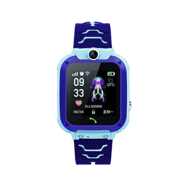 UUTEK Q12 Fashion design depth waterproof LBS tracker children smart watch children watch