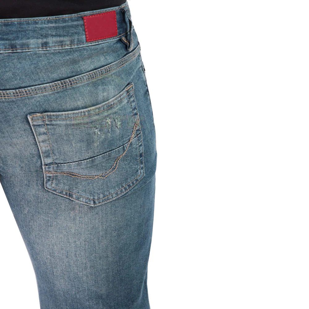 Грязно-голубые повседневные джинсы для мужчин