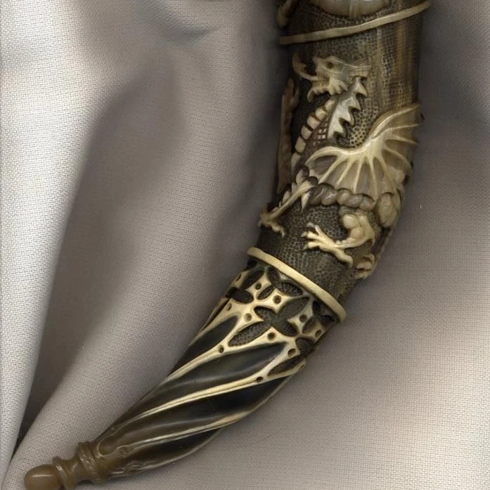 Blowing Horn Made by cow Horn Creating Horn Design Hot Product