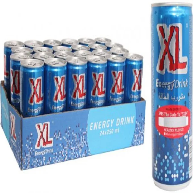 XL Energy Drink 250ml Available at competitive prices.