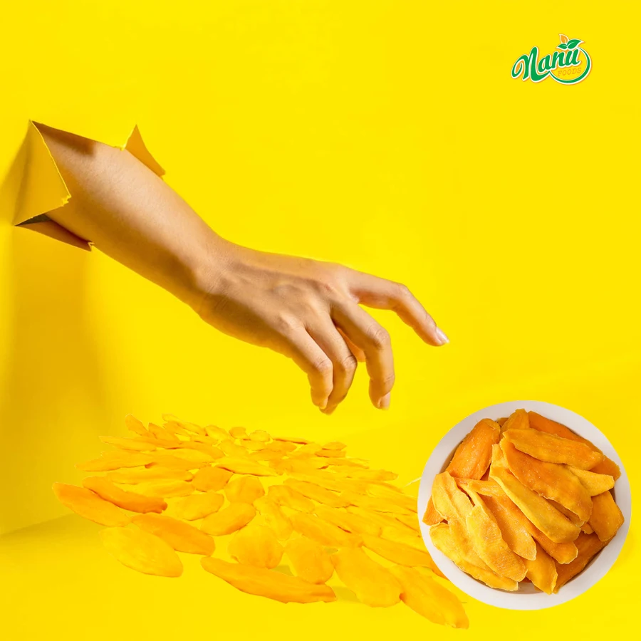 Dried mango packed in plastic jar 250g-500g