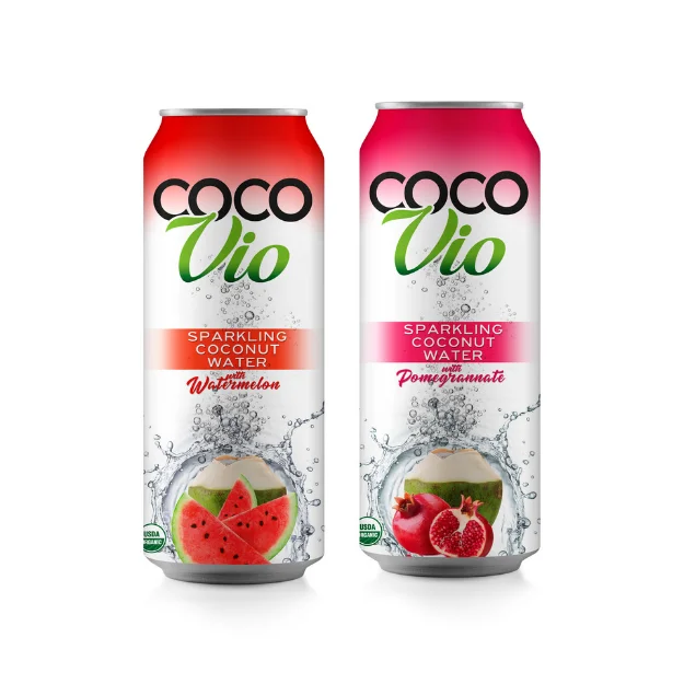 Бутылка для сока COCO VIO Puree-ароматы арбуза сияющая кокосовая вода стерилизованная без сахара банка (луженая)