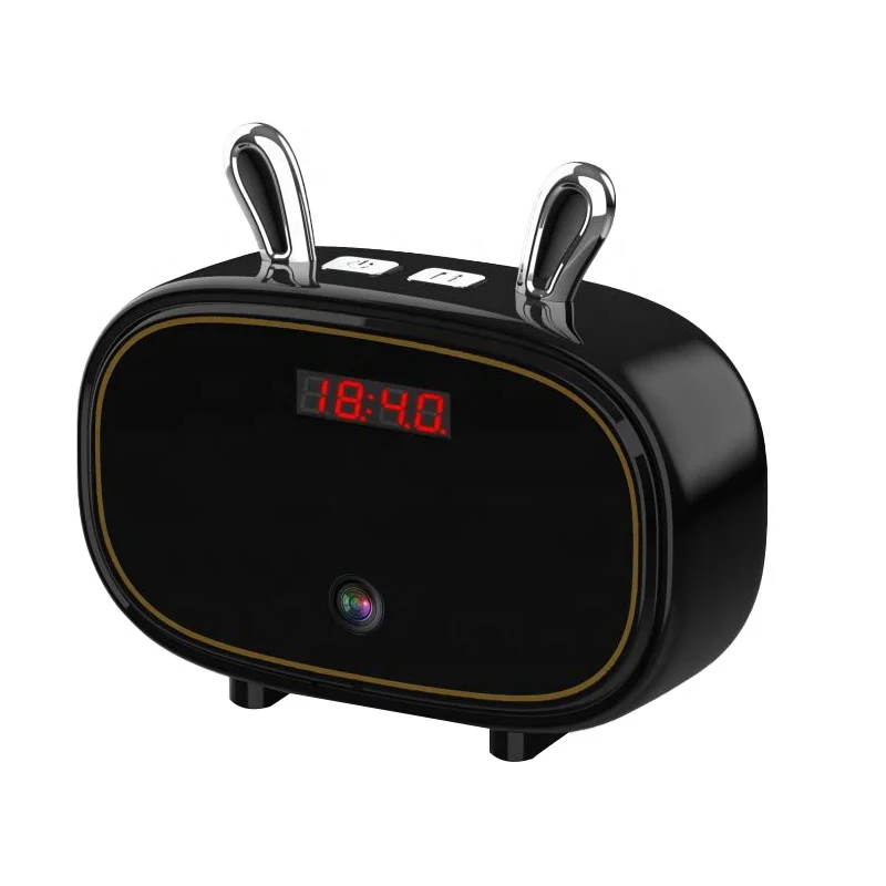 Spy camera Speaker hidden Camera Clock Display Wifi Wireless Night Vision Recorder Motion Detection Security ip Camera