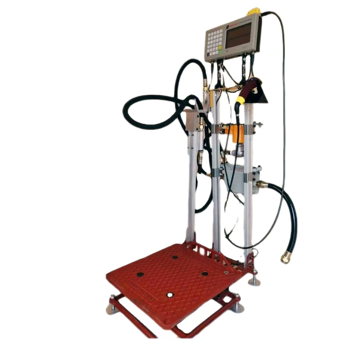 ATEX certificate S-TCS-YG-120 digital electronic LPG double nozzles filling machine