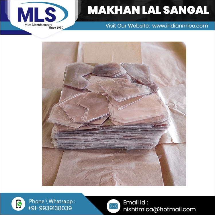 
Best Selling Natural Ruby mica splitting for Bulk Supply 