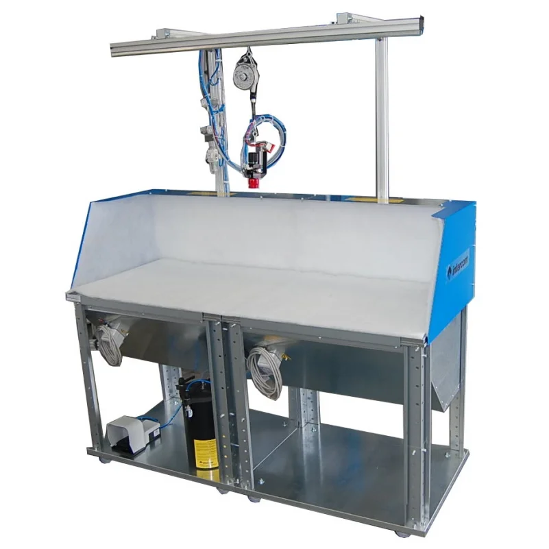 New Manual Spraying Water Base Adhesives Spraying Machine I998 for Big Size Material with Big Gun G9
