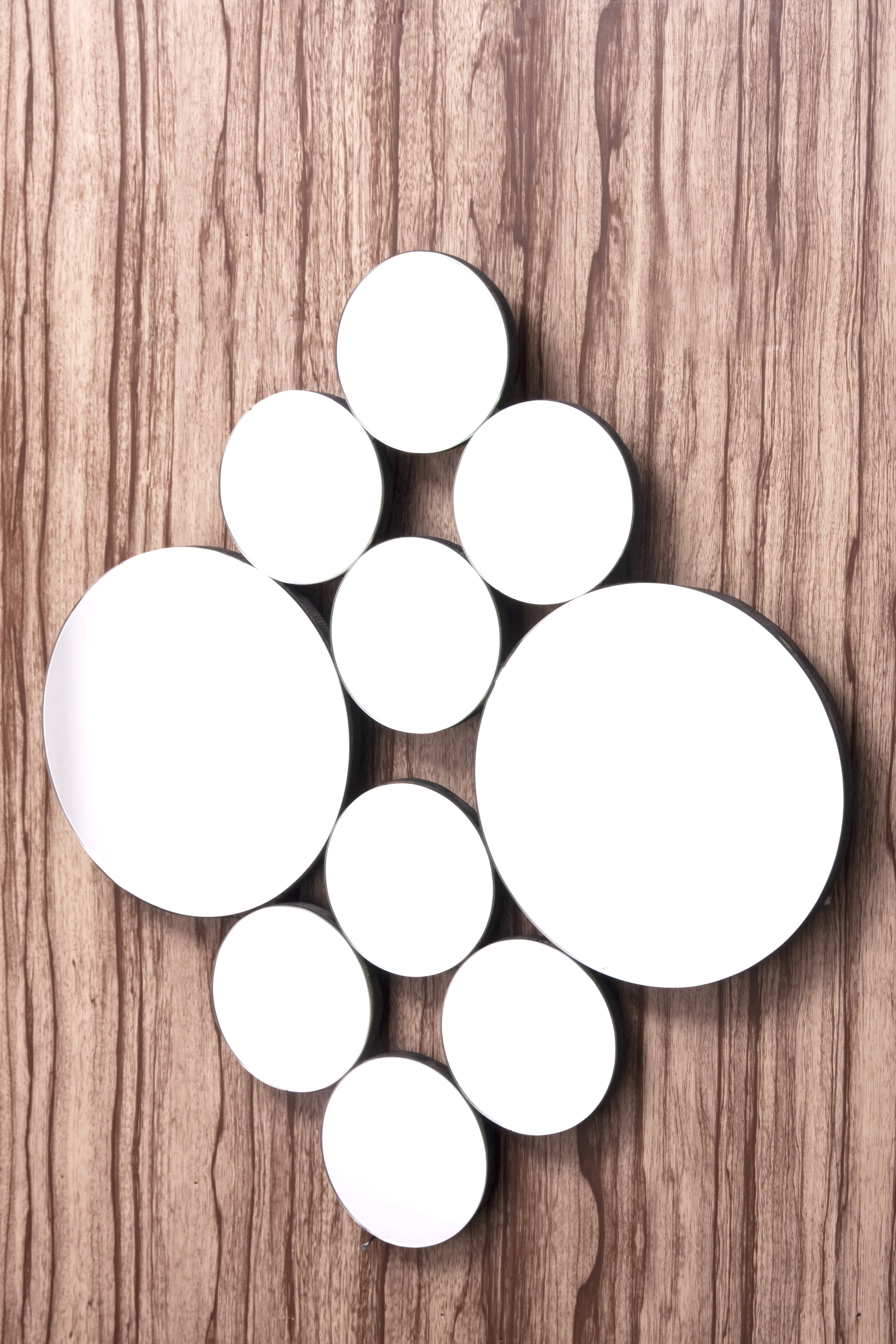 Зеркальное настенное зеркало в стиле гальки для дома ресторанов отелей напольное Коническое декор и зеркальный отражатель