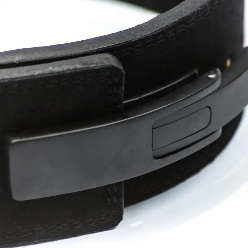 Heavy Duty Fitness Wear Back Support Leather Single Prong Belt Genuine Manufacture Power Single Prong Belts