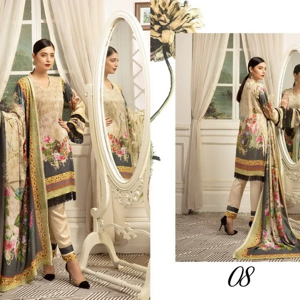 Fashion Designer Indian Pakistani Lawn/Linen/Cotton Georgette 3 Piece Suits Available on Wholesale Price.