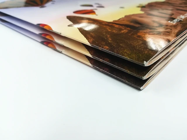 Customized Design Softcover Company Profile Booklet Printing Saddle Stitched / Any Binding Book Printing Service