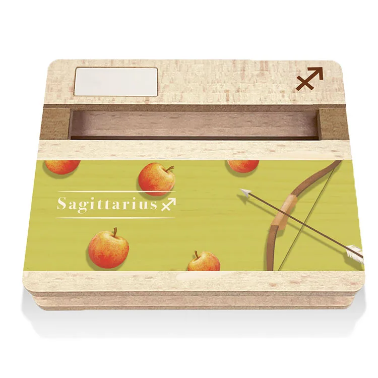 Деревянный диффузор для ароматерапии док-усилитель телефона зодиаскоп Звездный Знак Стрелец смартфона