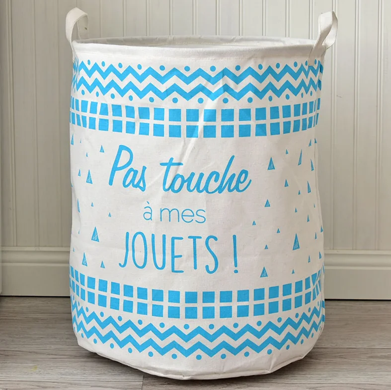 
New Arrival Storage Woven Dirty Clothes Folding Waterproof Laundry Basket 