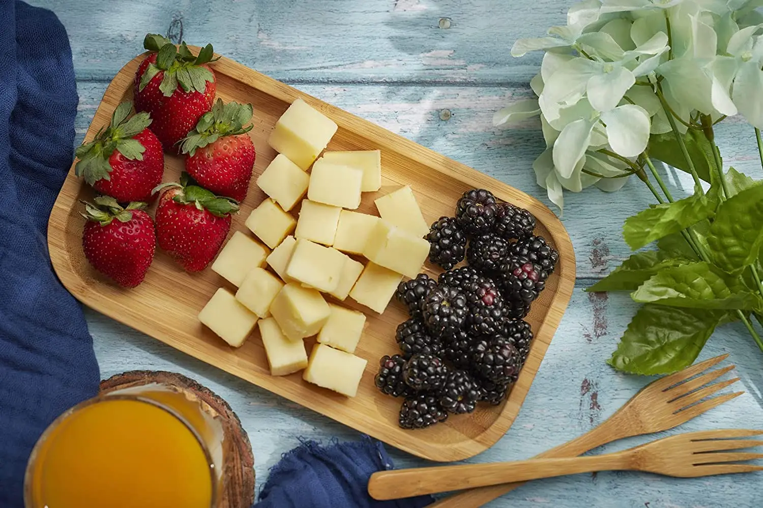 set 3 Bamboo tray from viet nam Wholesale Woven Fruit Storage Tray Decor Set Durable Round Serving Natural bamboo Tray