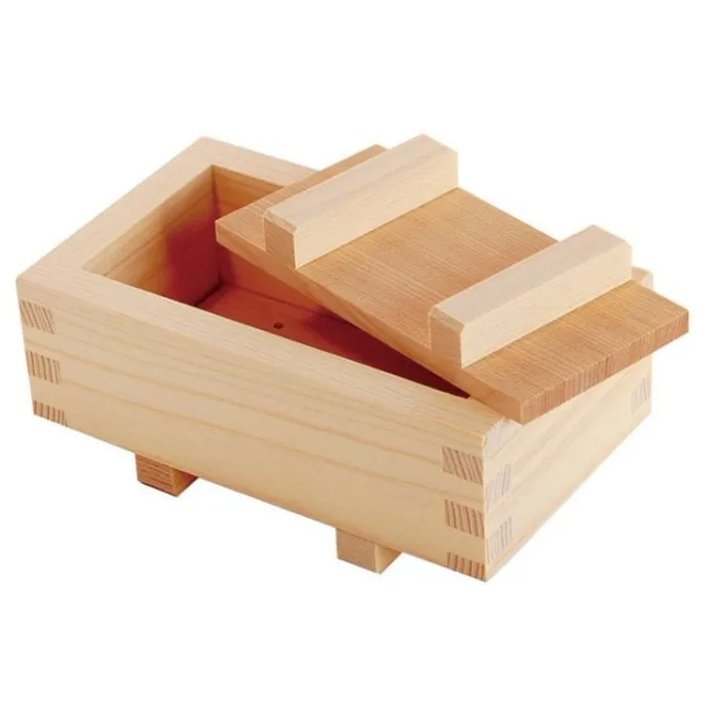 Japan Traditional Kitchen Goods Wood Pressed Sushi Mold Made of Japanese Quality Cypress Pressed Sushi Mold