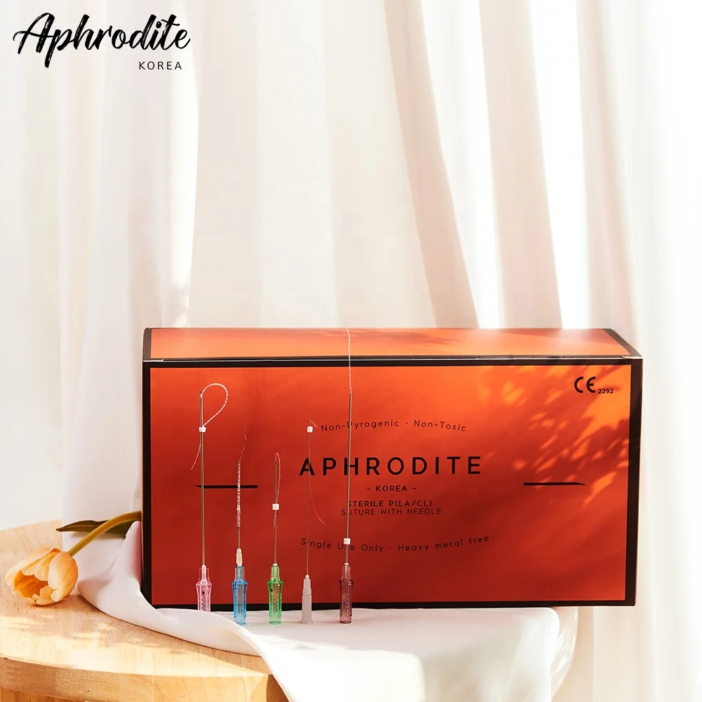 Korea Medical absorbable PDO Aphrodite Cavern Screw and Multi-Fill for Face Lifting Facial Rejuvenation Wrinkle Removal CE ISO