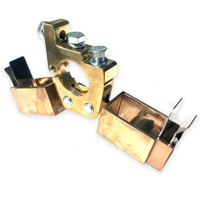 
 Двойные держатели для угольных щеток для электрического скользящего кольца и генератора размером 40*25 мм  