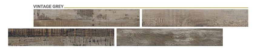 Фарфоровый деревянный паркет/полоски витрифицированная плавающая напольная плитка изготовленная по пресс-формам 200x1200 мм винтажный серый цвет Сделано в Индии