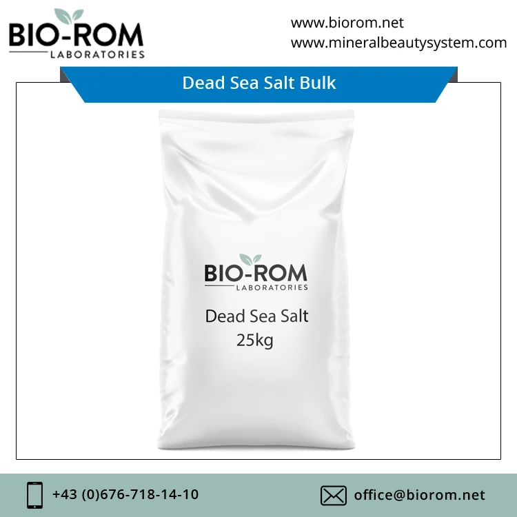 Factory Direct Supply Standard Quality 100% Natural & Organic Cell Rejuvenation Dead Sea Bath Salt at Nominal Price | Dead Sea Salt Bulk Supplier